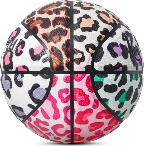 Vista 18 de Kuangmi Serie Rosa Balón de Baloncesto, Diseño Premium Estampado para Rendimiento Callejero, Tamaño Oficial para Hombres 7 de 29.5 Pulgadas