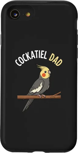 Vista 18 de Bird: Cockatiel Dad, Proud Parrot Parent Vibe Case for iPhone 16