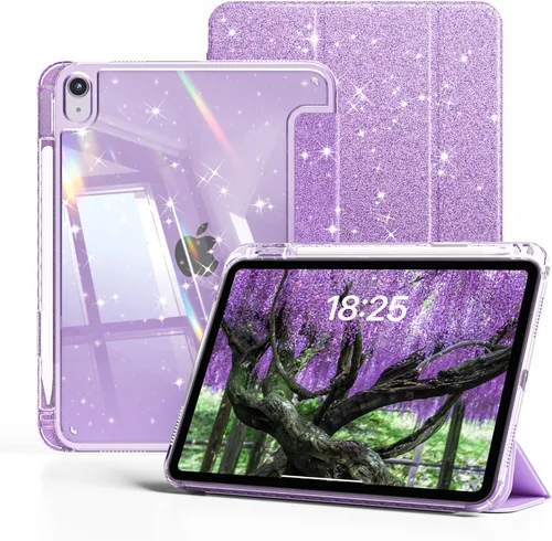 Vista 15 de kenke Funda para iPad (A16) de 11ª generación de 11 pulgadas 2025, iPad de 10.9 pulgadas 2022 con soporte para lápices, funda de marco de TPU suave