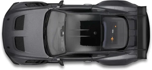 Vista 6 de Maisto 1:18 Edición Especial 2025 Ford Mustang GTD, Gris Metálico