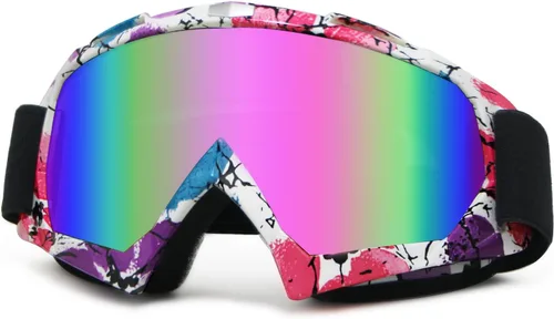 Vista 15 de Gafas para bicicleta de motocross, motocicleta, ATV, lentes para cuatro ruedas todoterreno, gafas de casco de carreras MX