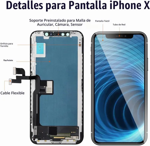 Vista 2 de para iPhone X pantalla LCD reemplazo 5.8 pulgadas
