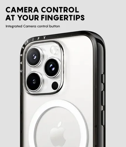 Vista 7 de CASETiFY Funda compacta para iPhone 15, delgada, elegante, compatible con Magsafe y contra caídas de 4 pies Protección contra caídas de grado