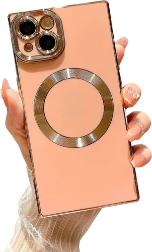 Vista 135 de Owncase Funda Magnética para iPhone 11, (Compatible con MagSafe) (Protección Completa de Lente de Cámara) (Esquinas Reforzadas) Funda Parachoques