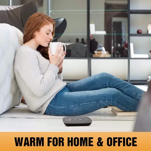 Vista 6 de YEOSEN Calentador de taza de café, calentador de taza de café mejorado con 3 ajustes de temperatura, calentador de bebidas de temperatura ajustable