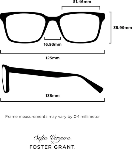 Vista 7 de Foster Grant Sofia Vergara x Women's Teresa Cat-Eye Reading Glasses