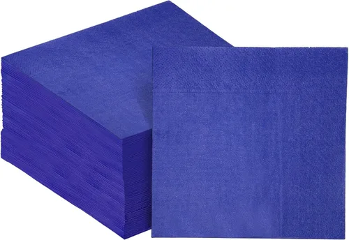 Vista 17 de Servilletas de cóctel de 24 colores de 5 x 5 pulgadas desechables servilletas de papel para bebidas para cóctel, boda, cena, fiesta de cumpleaños