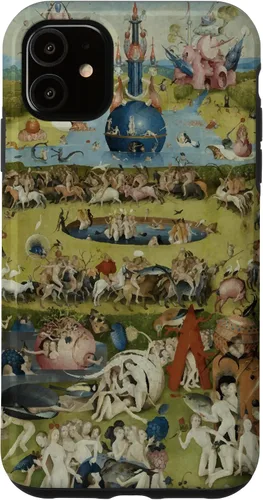 Vista 8 de Hieronymus Bosch - Carcasa para iPhone 17, diseño de jardín de las delicias terrenales