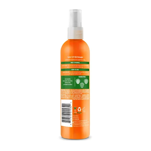 Vista 9 de Cantu Coil Calm Detangler con manteca de karité para cabello natural, 8 onzas líquidas