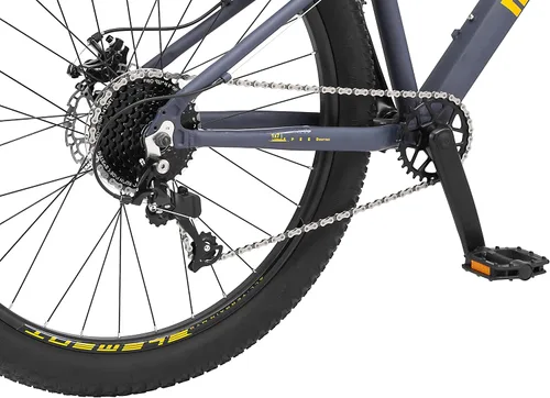 Vista 6 de Mongoose Colton Mens and Womens Mountain Bike, Hardtail, 7-Speed Drivetrain
