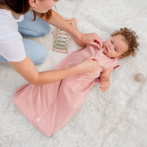 Vista 4 de Comfy Cubs Saco de dormir para bebé de 18 a 24 meses, XL, manta suave de 100% algodón para bebés y niños pequeños, saco de dormir transpirable sin