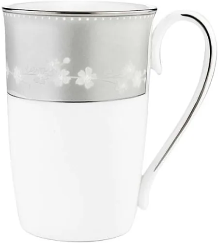 Vista 15 de Lenox Bellina Bone China Platinum Banded - Juego de 5 piezas, servicio para 1