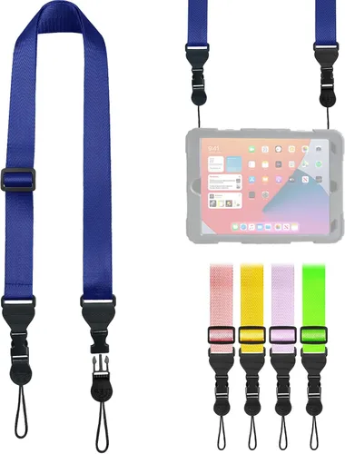 Vista 19 de FIEIL Correa de hombro ajustable, correa de nailon para cámara, cómoda correa para el cuello para iPad, tableta de teléfono celular, cámara, laptop