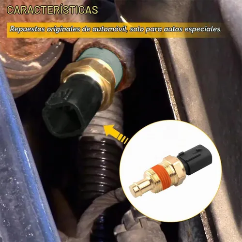 Vista 4 de Sensor de temperatura del refrigerante del motor de automóvil, sensor de temperatura del refrigerante del agua de los motores automáticos, OEM #
