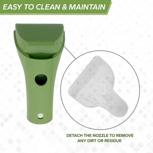 Vista 4 de Herramienta de cepillo de manchas resistente de 3 pulgadas para limpiadores de alfombras verticales y portátiles Bissell Little-Green para 1400 3353