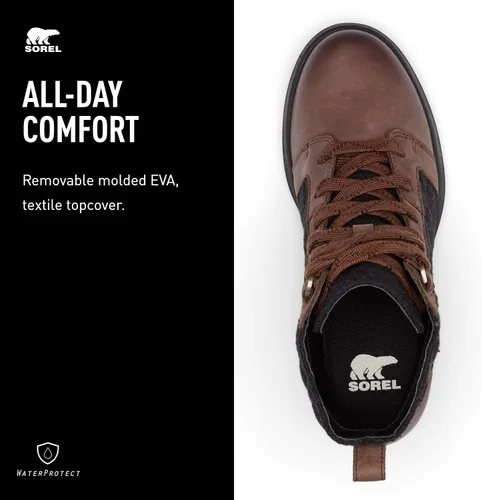 Vista 4 de Sorel Botas de encaje Evie II NW para mujer