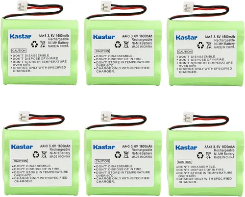 Vista 7 de Kastar Paquete de 1 batería de repuesto para V-TECH 80-5071-00-00, 2689, 9109, VT80-5071Y-080 ia5823, ia5845, ia5864, ia5874, ia5876, ia5877, ia5879