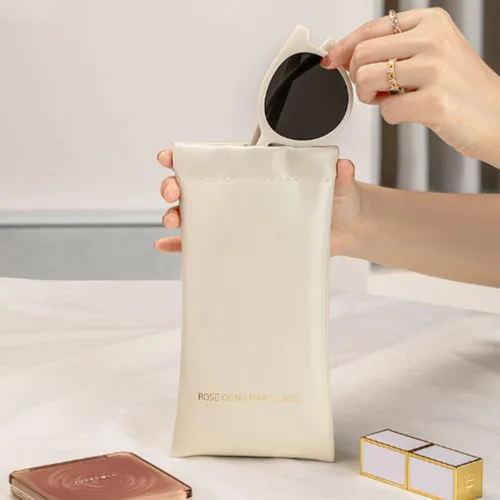 Vista 4 de Bolsa de moneda larga Cambio titular para mujer PU monedero monedero para viaje fiesta (blanco), Moda