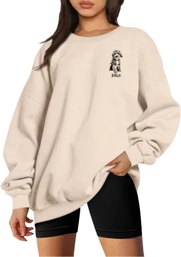 Vista 4 de GODMERCH Sudadera personalizada con foto de perro, sudadera de mamá de perro, camisas de mamá de perro para mujer, sudadera de perro mamá