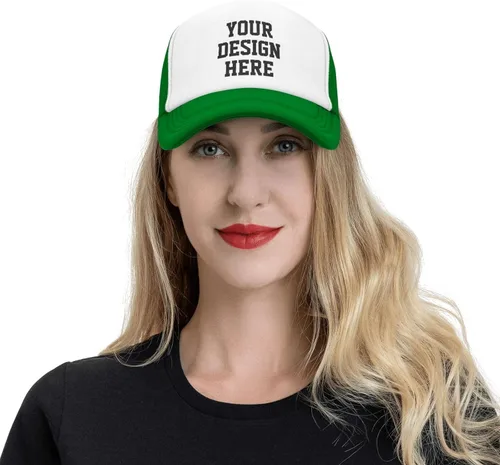 Vista 7 de Sombrero personalizado tu diseño aquí, sombrero personalizado diseña tu propio sombrero clásico para hombre y mujer camionero