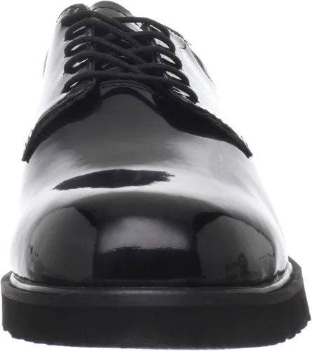 Vista 2 de Bates Zapatos de trabajo de alto brillo para hombre Negro