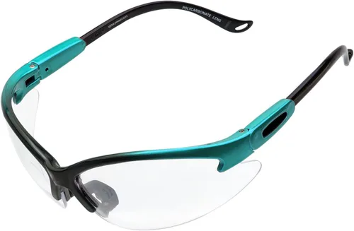 Vista 16 de Spits Eyewear Gafas de seguridad bifocales o inferiores de caza con varias opciones de lente y marco azul (blue frame)