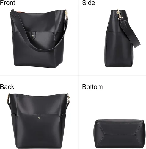 Vista 3 de Over Earth Bolsos de cuero para mujer, bolsos y bolsos de hombro