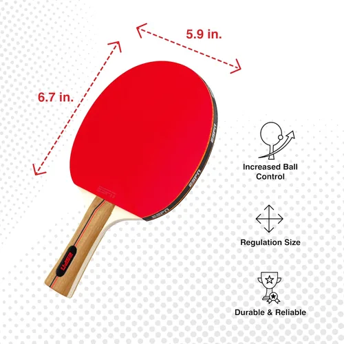 Vista 3 de ESPN Ping Pong Set, Table Tennis Ideal for Family Games and Game Night