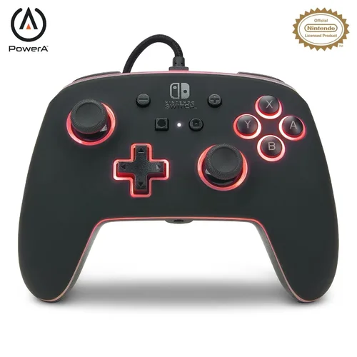 Vista 24 de PowerA Enhanced Nintendo Switch and Switch 2 Wired Controller - Legend of Zelda Battle Ready Link, Officially licensed