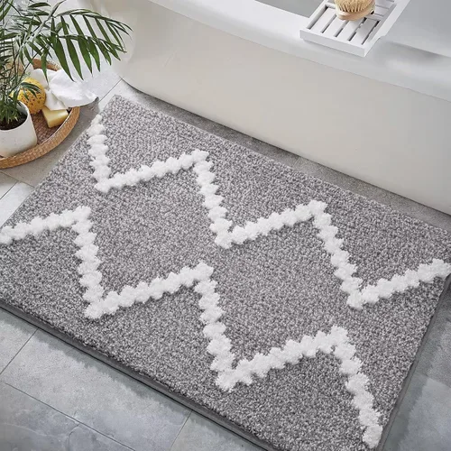 Vista 37 de DEXDE Alfombras de Baño Corredor 24x47 pulgadas Alfombra de Baño Larga Antideslizante Suave Lavable Alfombras de Baño Grandes para Baño Dormitorio