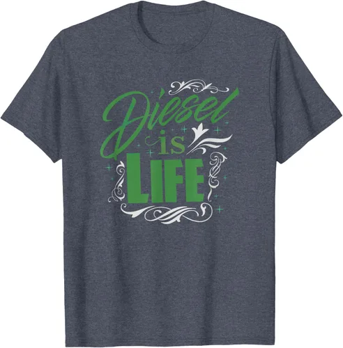 Vista 27 de Diesel is Life Roll Coal Diesels Truckers Smoke Camiseta Negro