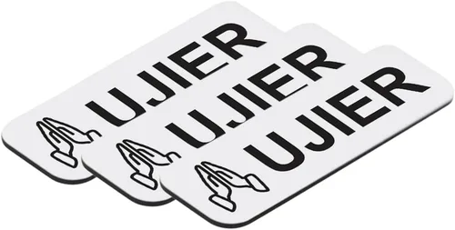 Vista 12 de Ujier - Placa de identificación de 1 x 3, color negro, manos orantes (paquete de 3)