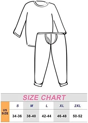 Vista 5 de Basico de los hombres 2pc Long John térmica ropa interior 100% algodón)