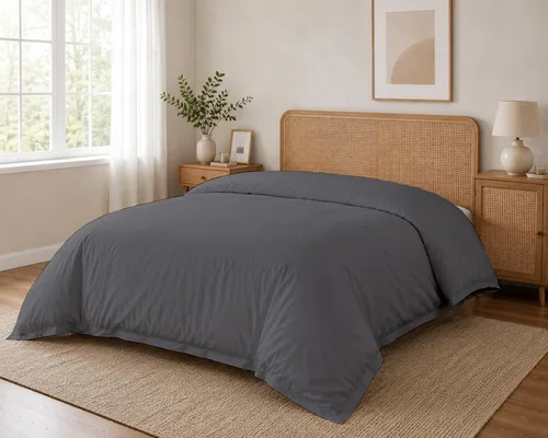 Vista 16 de SLEEP-NEST Funda de edredón individual de 68 x 90 pulgadas, 1 pieza, 100% algodón, suave y transpirable, ropa de cama individual, cierre