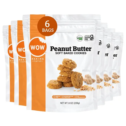 Vista 8 de WOW Baking Company Galletas sin gluten, chispas de chocolate, 8 onzas (paquete de 6)