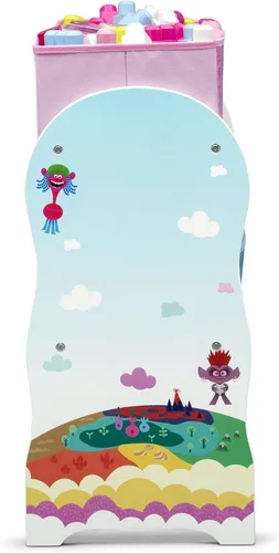 Vista 15 de Delta Children Escritorio con silla con contenedor de almacenamiento + diseño y almacenamiento de 6 contenedores organizador de almacenamiento