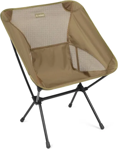 Vista 10 de Helinox Chair One Original - Silla de camping ligera, compacta y plegable Marrón (Coyote Tan)