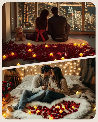 Vista 5 de Amagic 12 paquete de velas de té con temporizador, velas operadas por batería con temporizador de 6H, encendido automático diario, velas LED