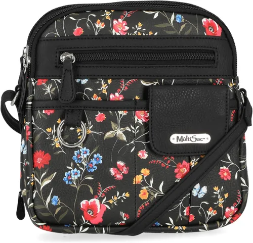Vista 2 de Multisac Mini bandolera MultiSac North South con cremallera alrededor para mujer