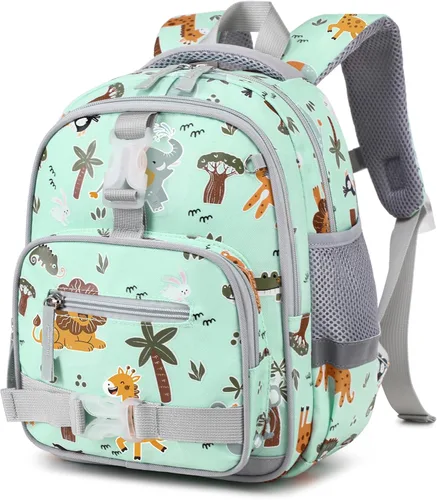 Vista 20 de Mochila 11 para niños y niñas, Mariposa, Compacto