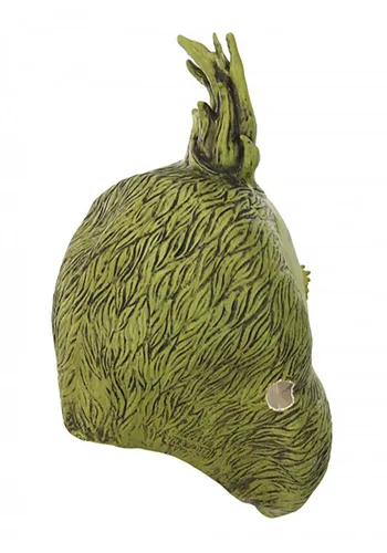Vista 4 de Enterizo Deluxe de Hombre The Grinch con Máscara de Látex Multicolor