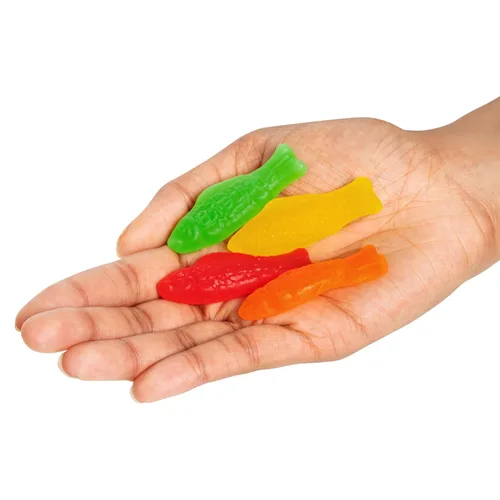 Vista 7 de SWEDISH FISH Surtido de dulces suaves y masticables, caramelos a granel, 5 libras