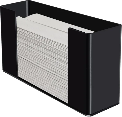 Vista 3 de Kantek Dispensador de toallas de papel acrílico montado en la encimera o en la pared, se adapta a toallas de pliegue C y multipliegue