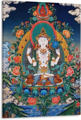 Vista 54 de Póster artístico con texto en inglés «Lord Shiva And His Family» («Lord Shiva And His Family») - Póster decorativo moderno para decorar la pared