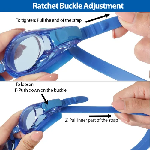 Vista 5 de Ver Equipo de natación V-730JASA Swipe Youth Swim Goggles
