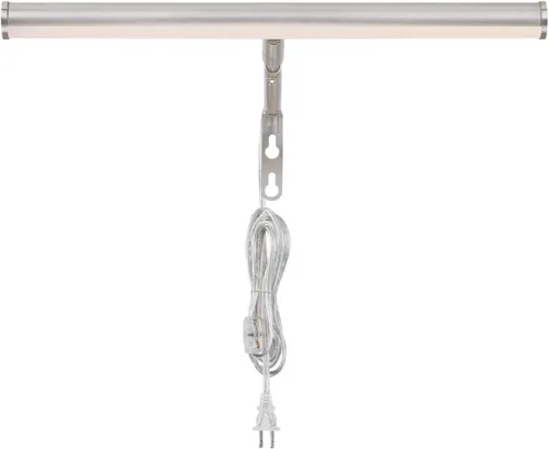 Vista 2 de Westinghouse 7501100 - Luz LED ajustable de 14 pulgadas, 4 W, acabado de níquel cepillado, 3000 K
