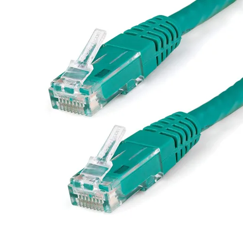 Vista 35 de StarTech. com Cable Ethernet CAT6 de 1 pie – Cable Ethernet CAT 6 Gigabit negro -650MHz 100W PoE++ RJ45 UTP moldeado Categoría 6 Network/Patch Cord