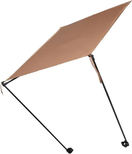 Vista 9 de Toldo de camping, silla de camping plegada, silla portátil, sombrillas compactas, refugios solares para camping, playa, pesca