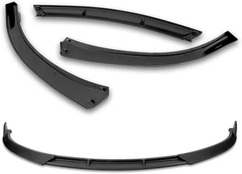 Vista 5 de Kit de 3 bordes de parachoques delantero compatibles con Chevrolet Cruze 2011-2014, alerón de protección divisor estilo STP, difusor de aire