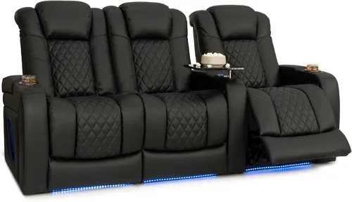 Vista 39 de Seatcraft Virtuoso 365 - Asiento de cine en casa (3 unidades), color ébano